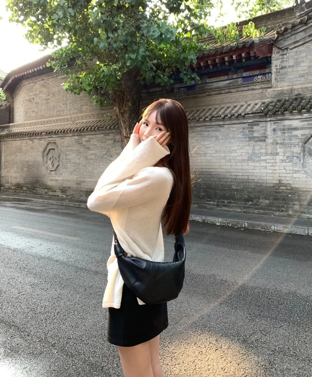 LEMAIRE CROISSANT 牛角包 羊皮黑色8