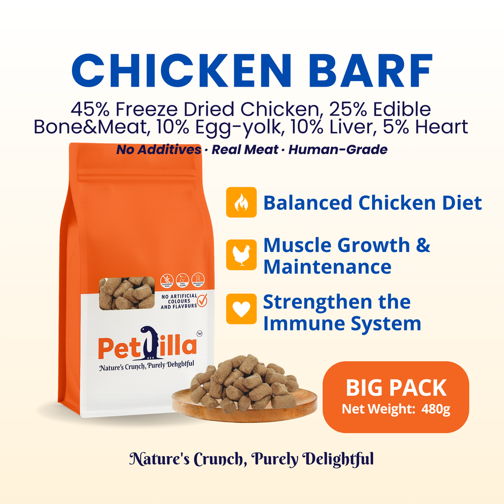 (B) Chicken Barf 480g