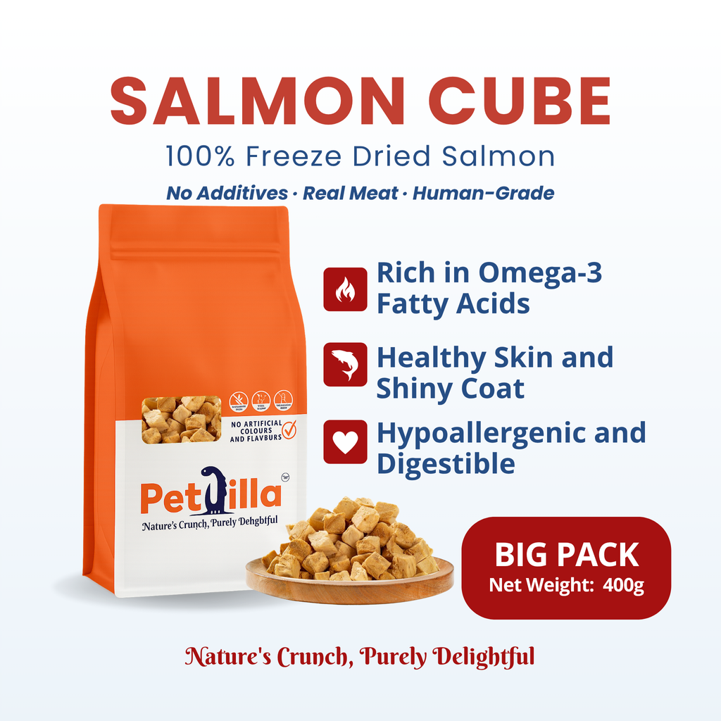 (B) Salmon Cube 400g