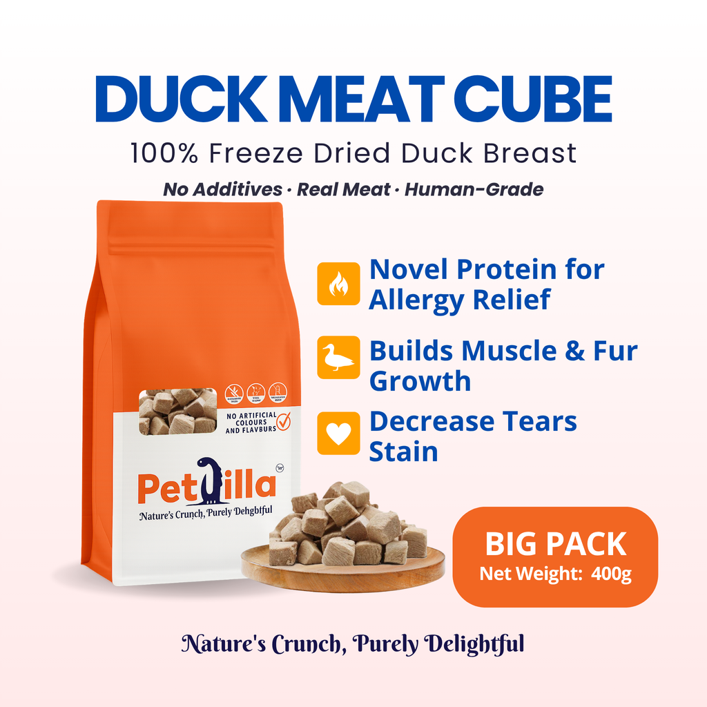 (B) Duck Meat Cube 400g