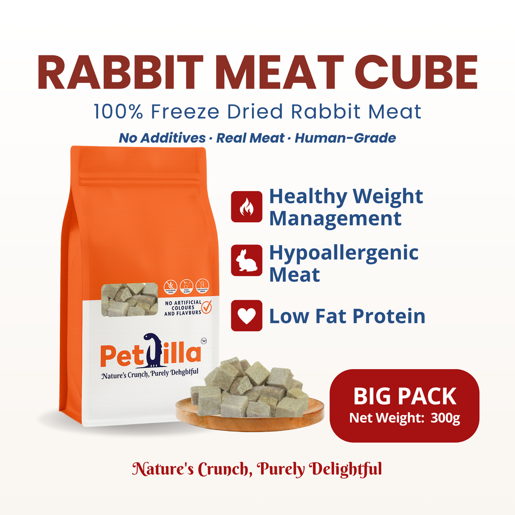 (B) Rabbit Meat Cube 300g