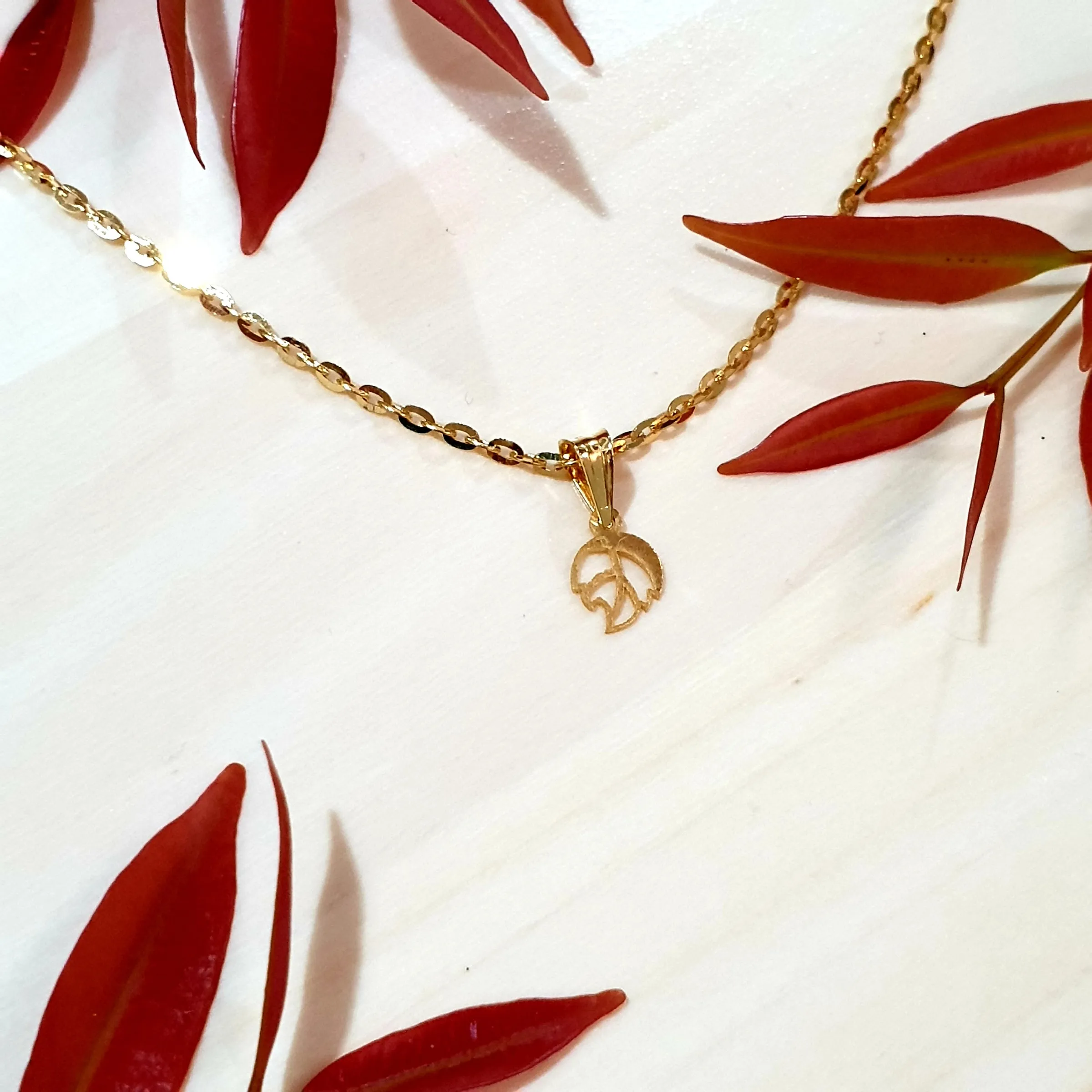 Gold Leaf Necklace