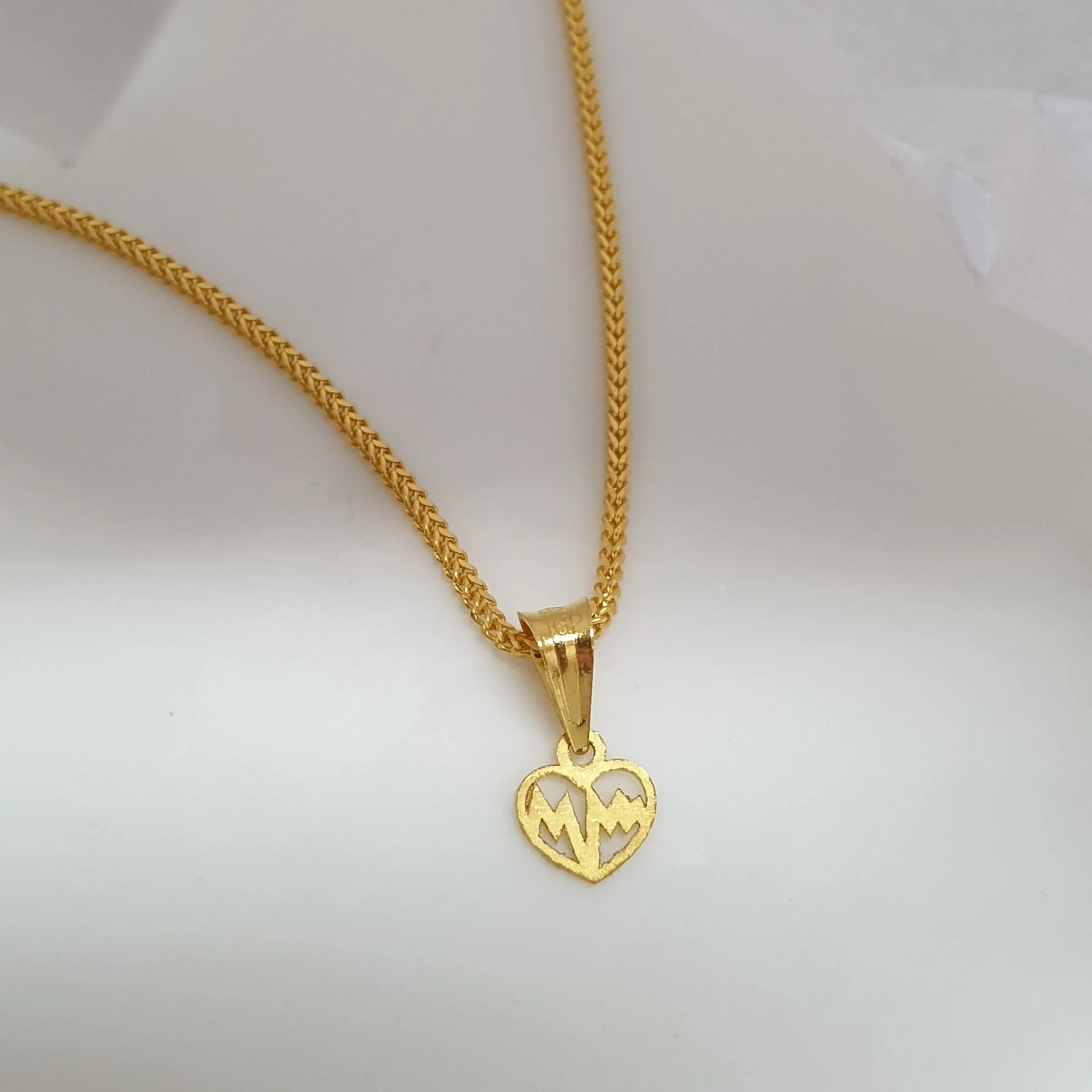 Heartbeat Pendant Necklace
