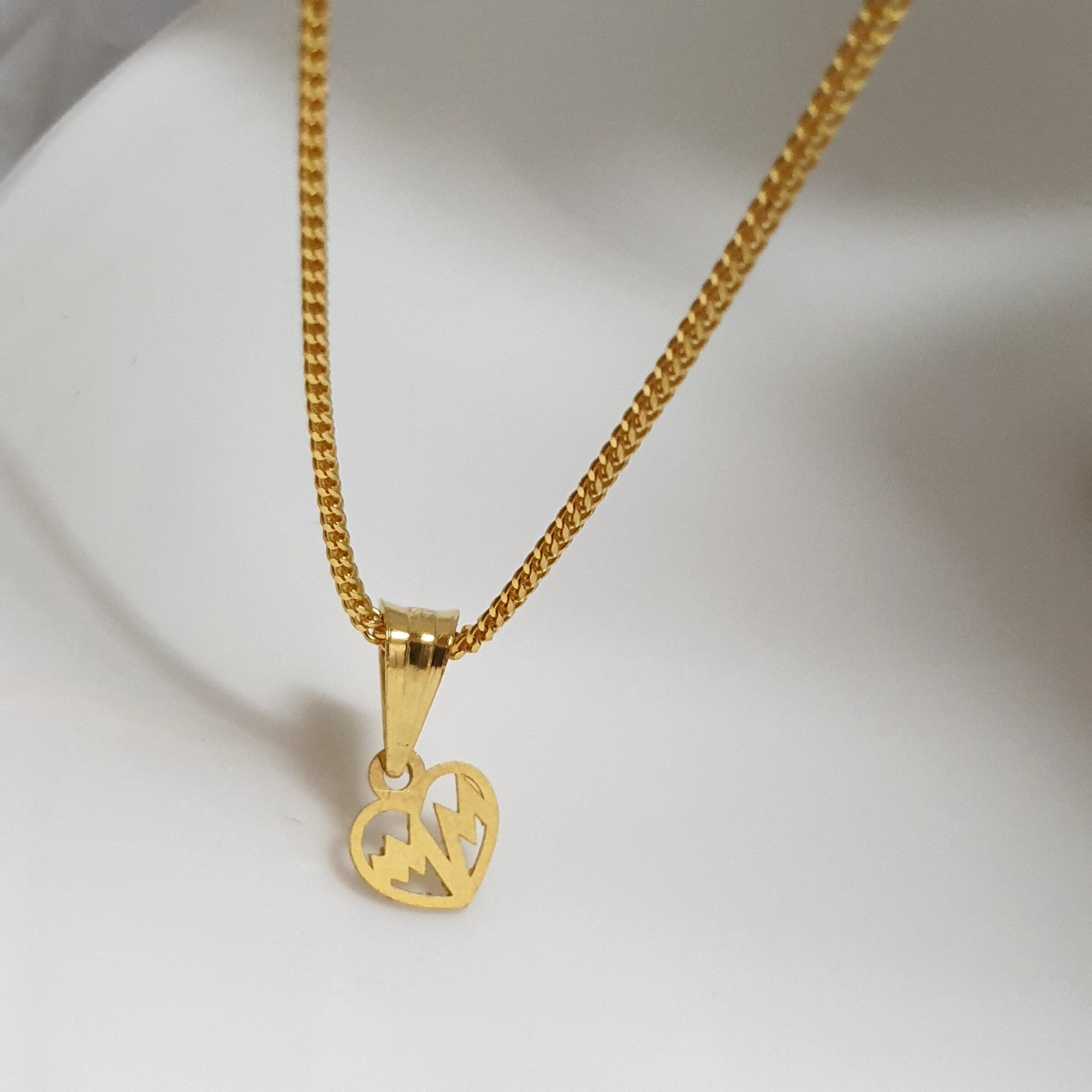 Heartbeat Pendant Necklace