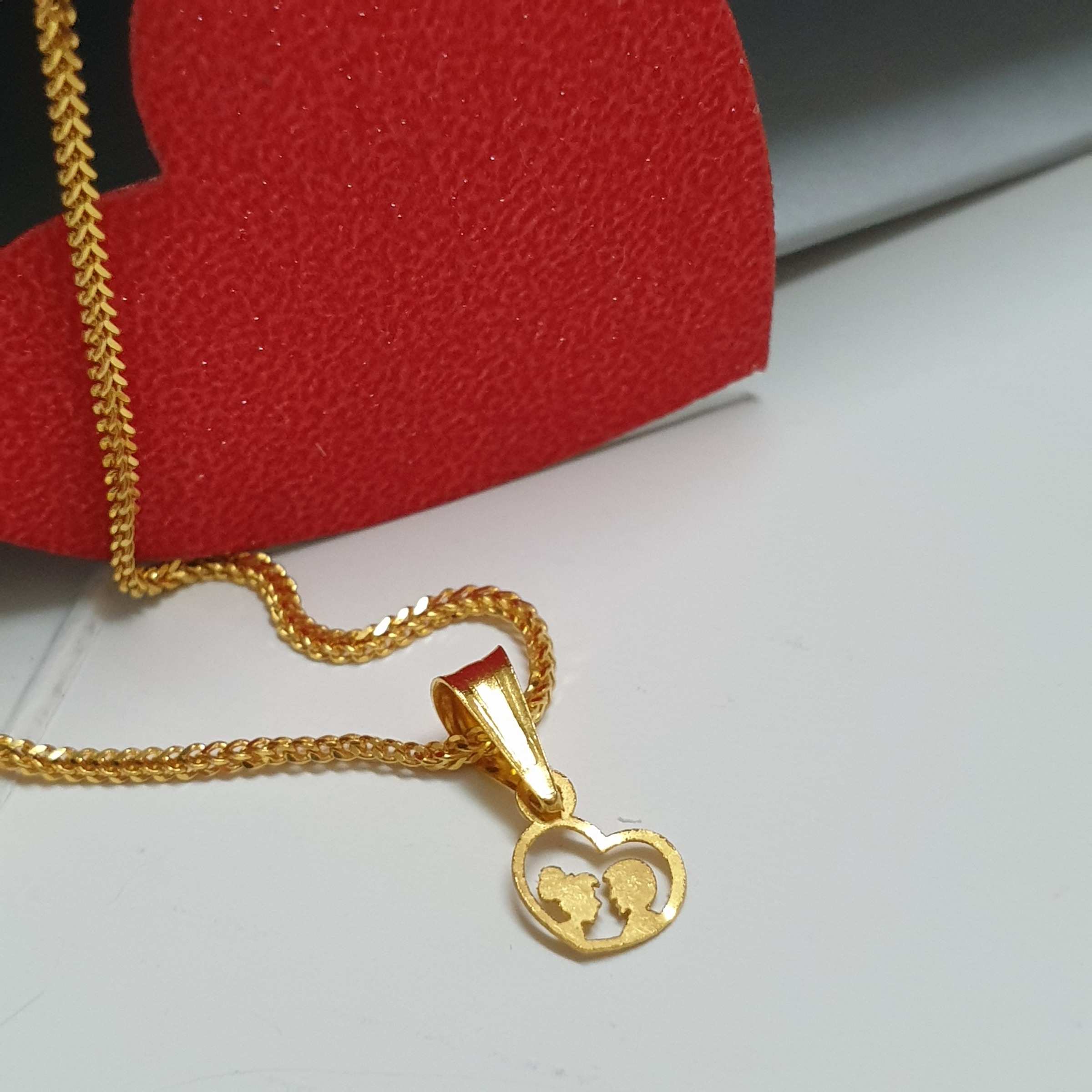 Lovers Pendant Necklace