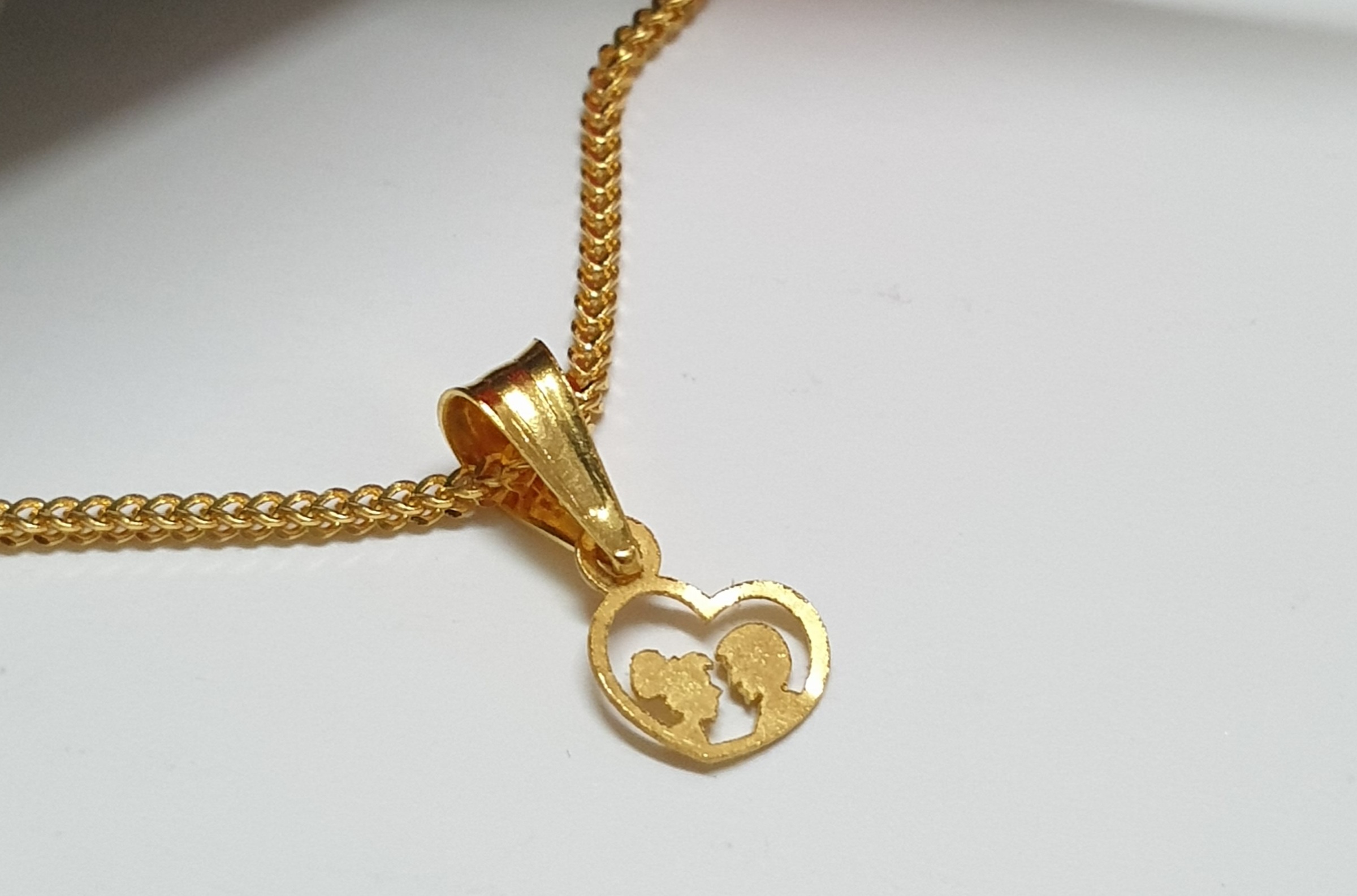 Lovers Pendant Necklace
