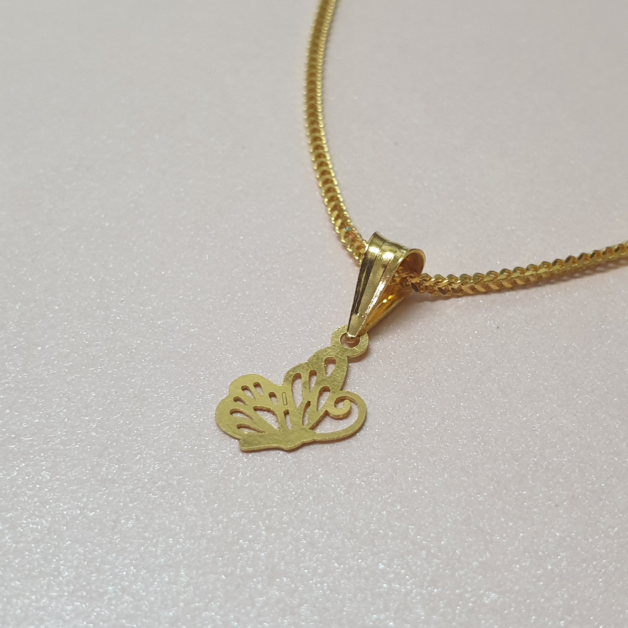 Butterfly Pendant Necklace