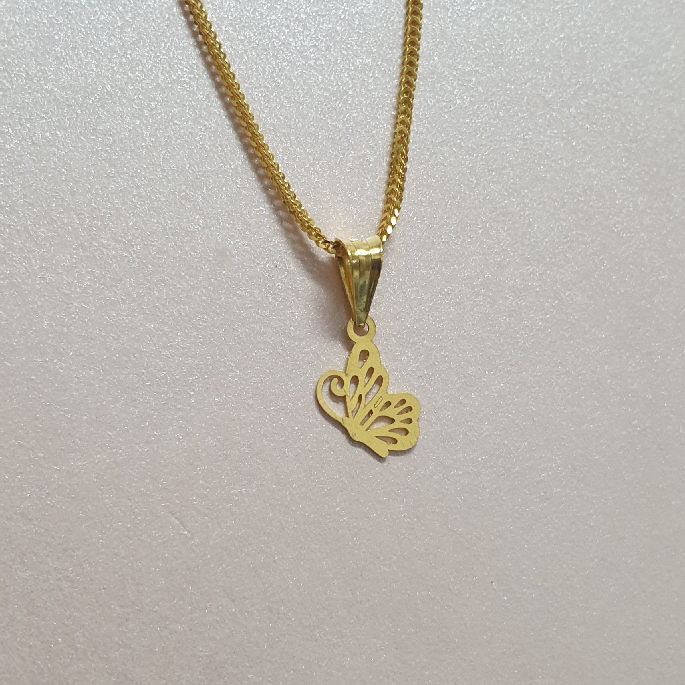 Butterfly Pendant Necklace