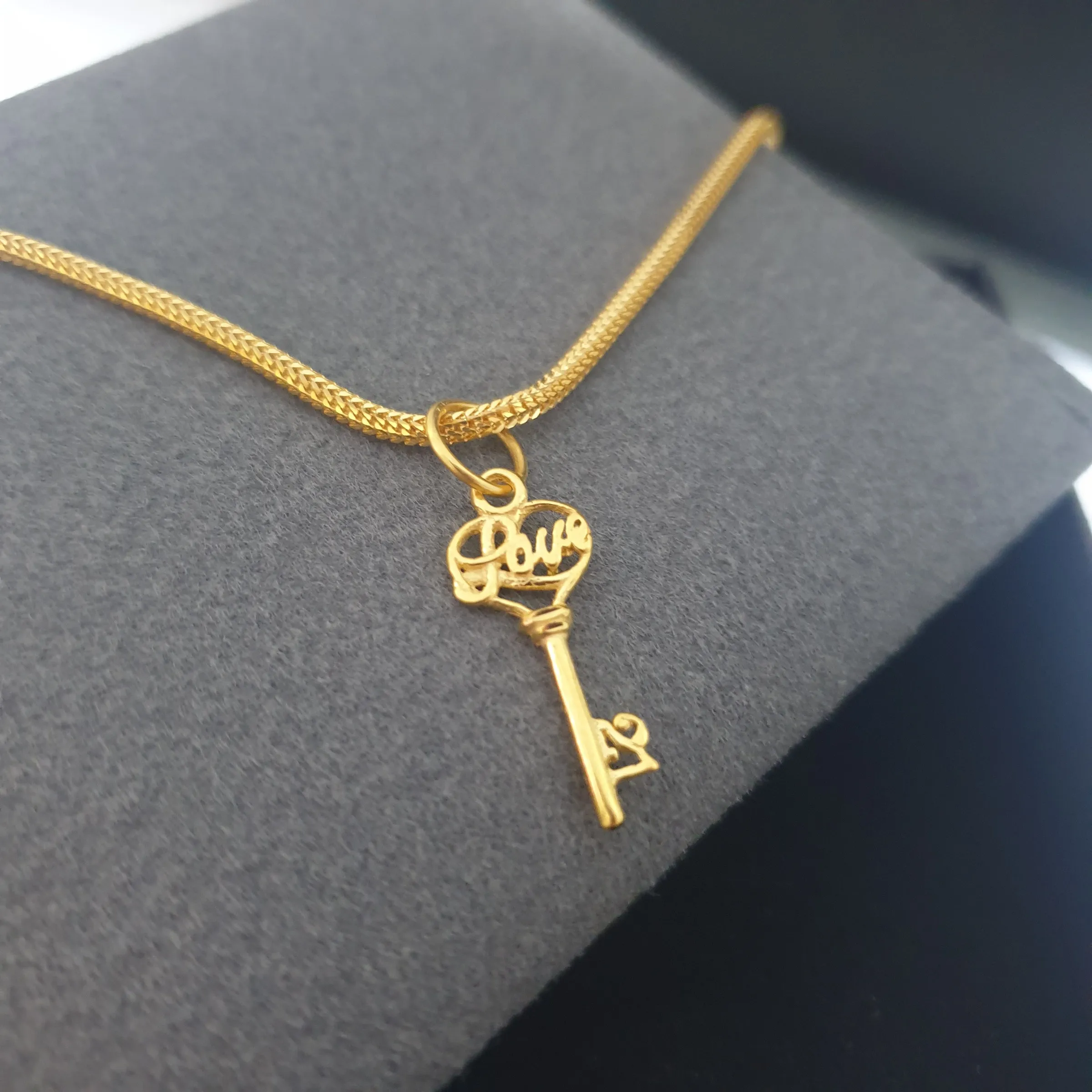 Love Key Pendant