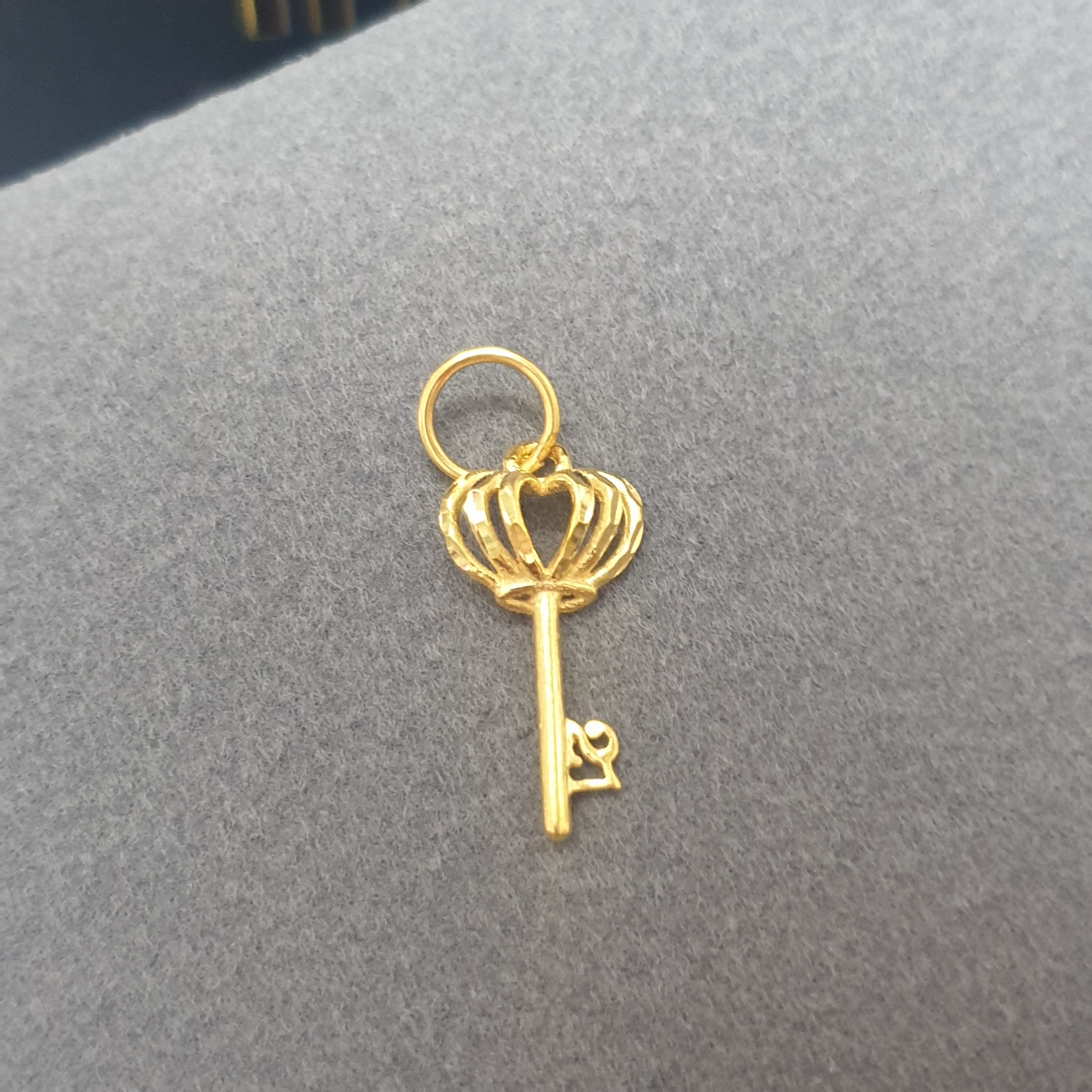 Crown Key Pendant