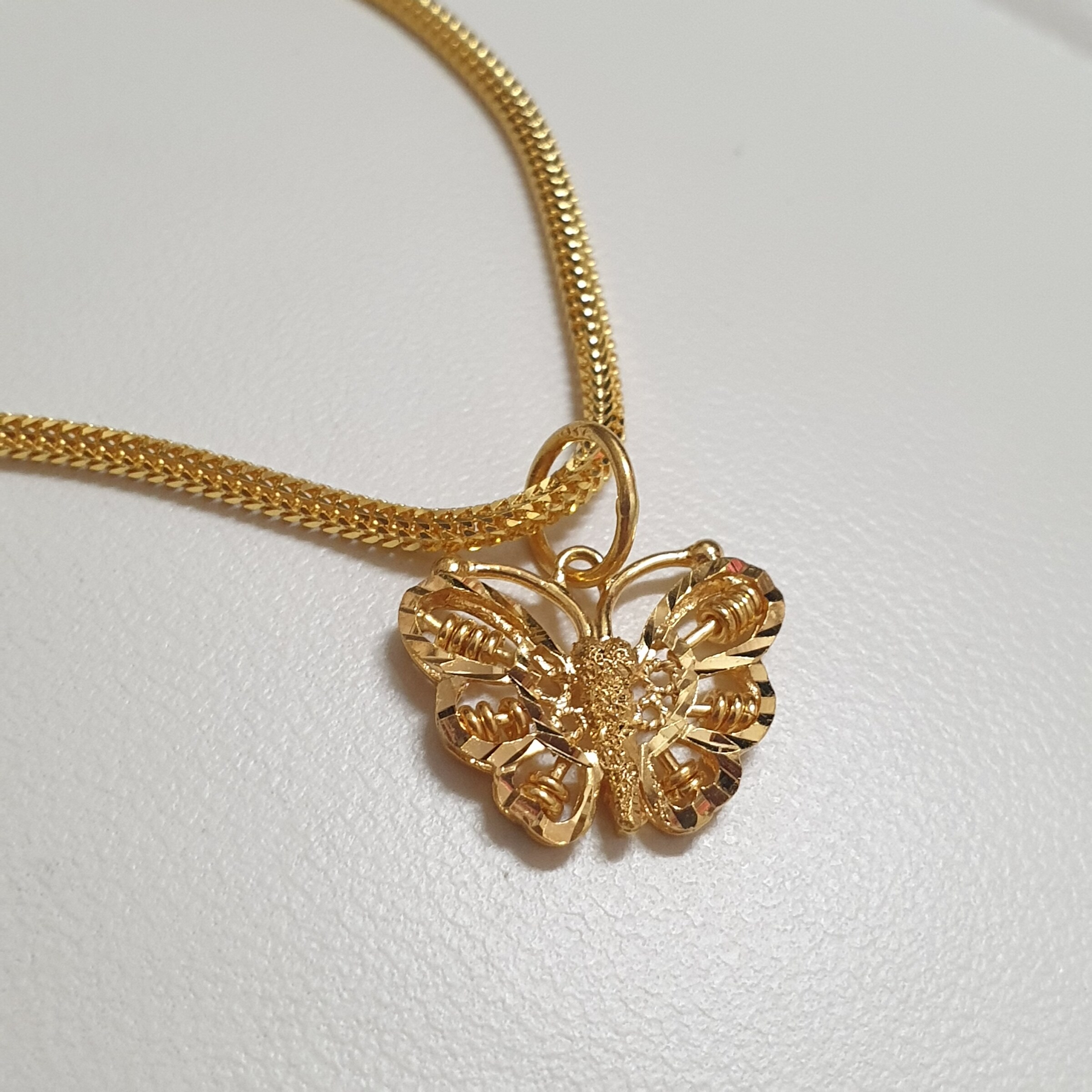 Butterfly Abacus Pendant