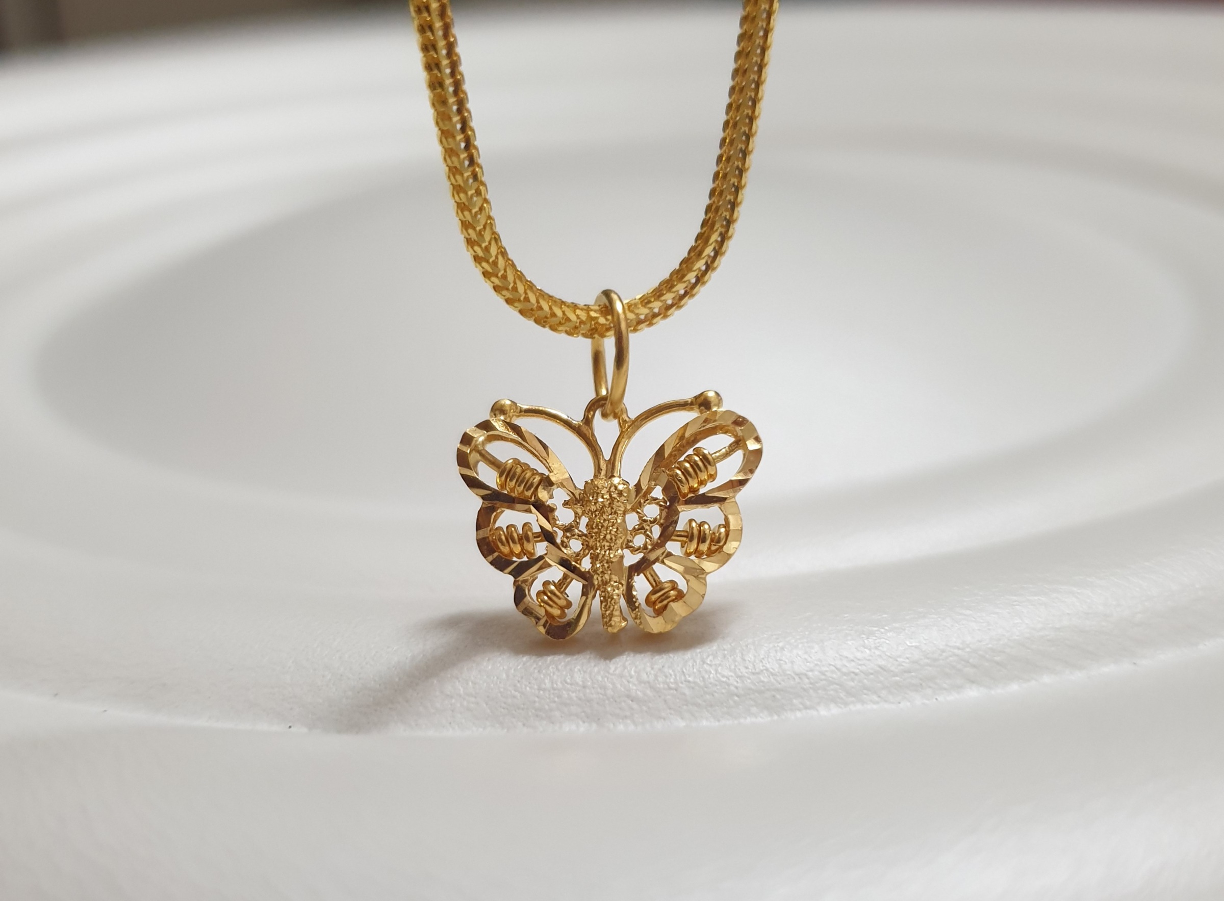 Butterfly Abacus Pendant