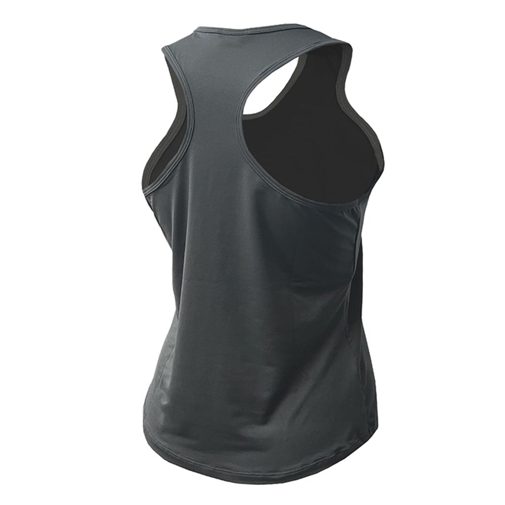 女 輕柔溫控石墨烯運動背心(曜石灰)背