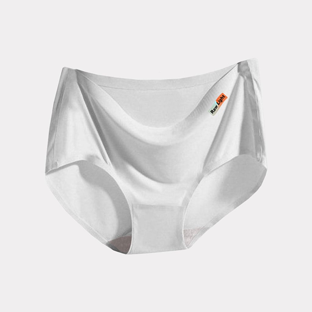【Raw Light】女 輕柔無痕超彈石墨烯內褲(灰白)