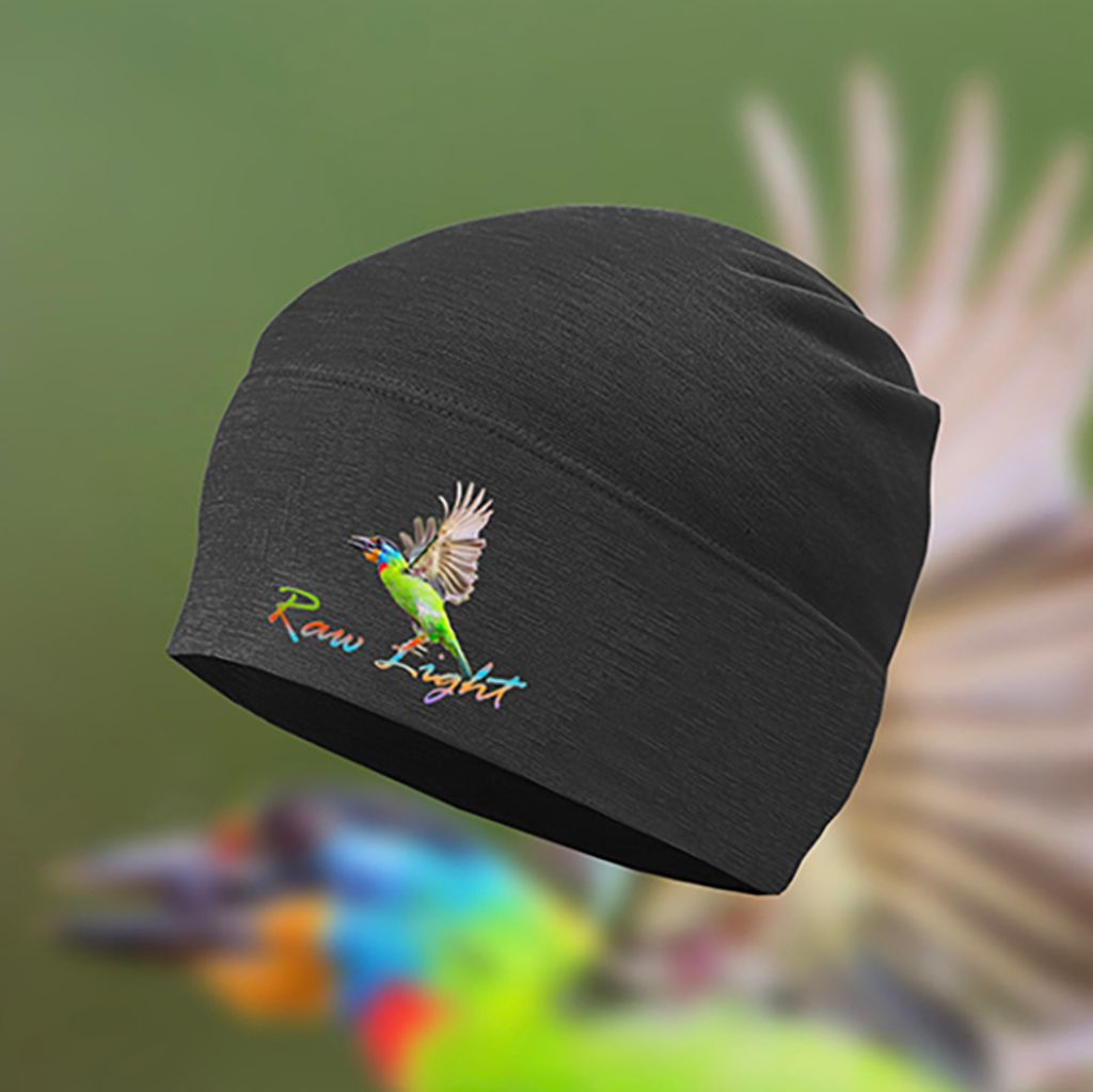 【Raw Light】中 五色鳥 保暖石墨烯頭套