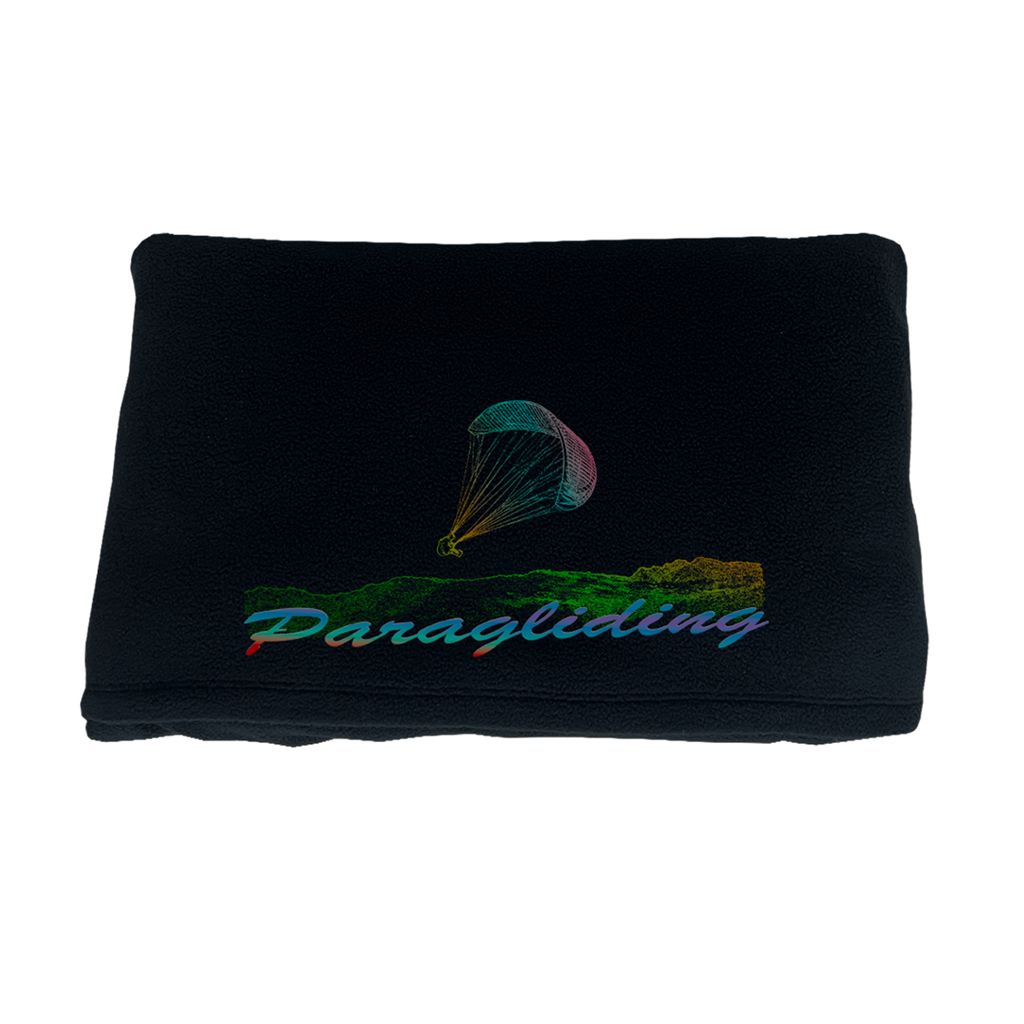 飛行傘 石墨烯保暖毛毯(炭黑)