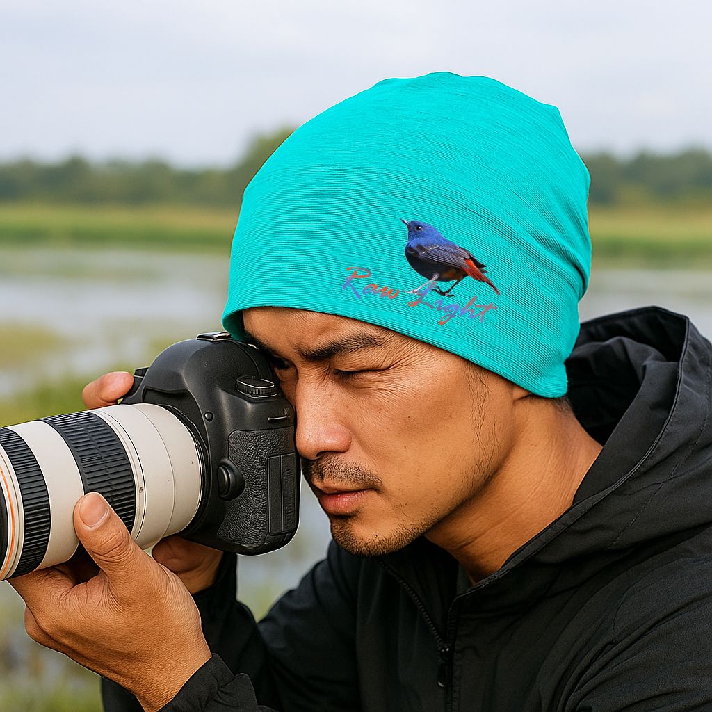 【Raw Light】鉛色水鶇 保暖石墨烯羊毛頭套1