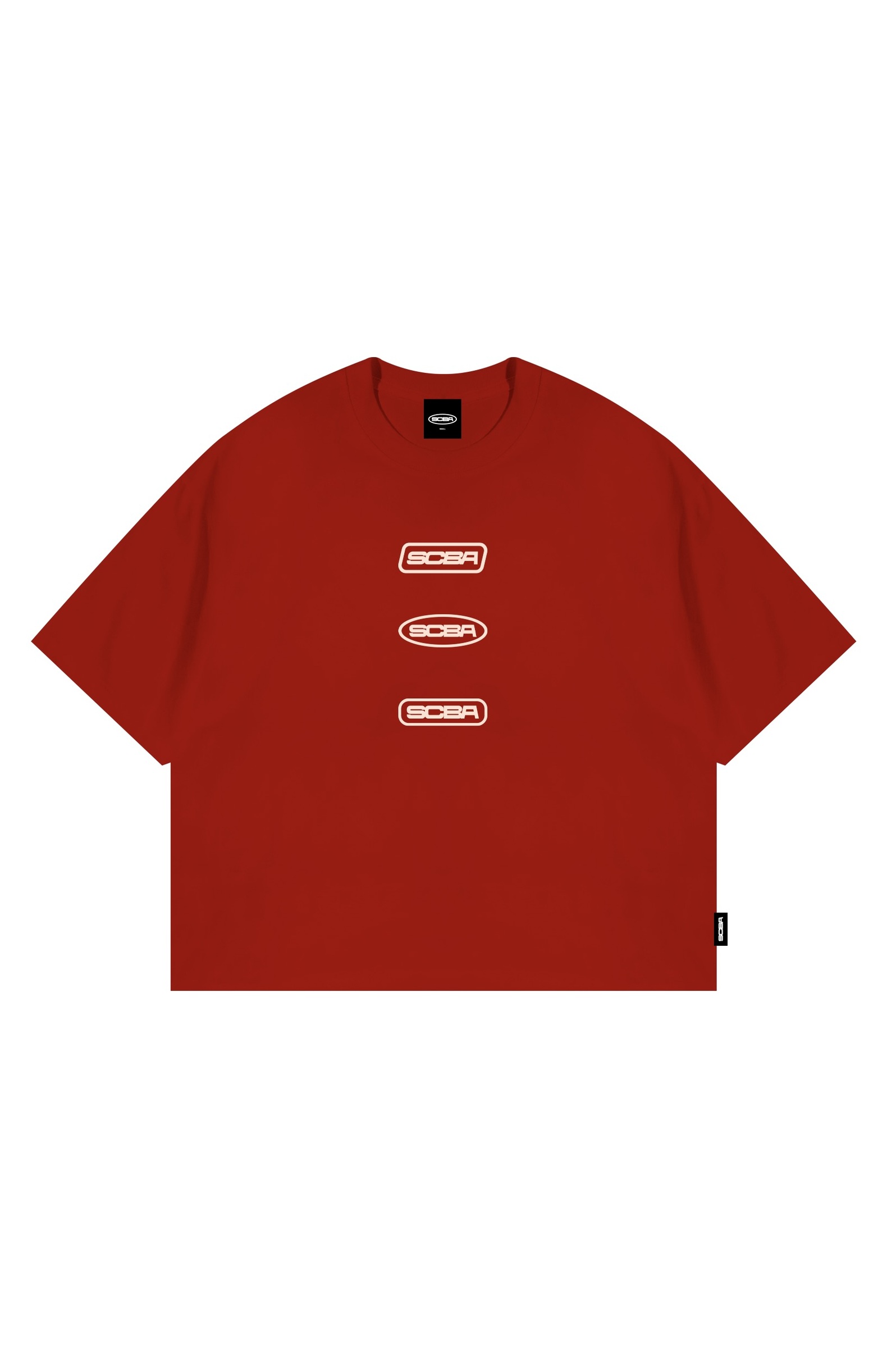 STREET OUTLAWS MAROON TEE MOCKUP
