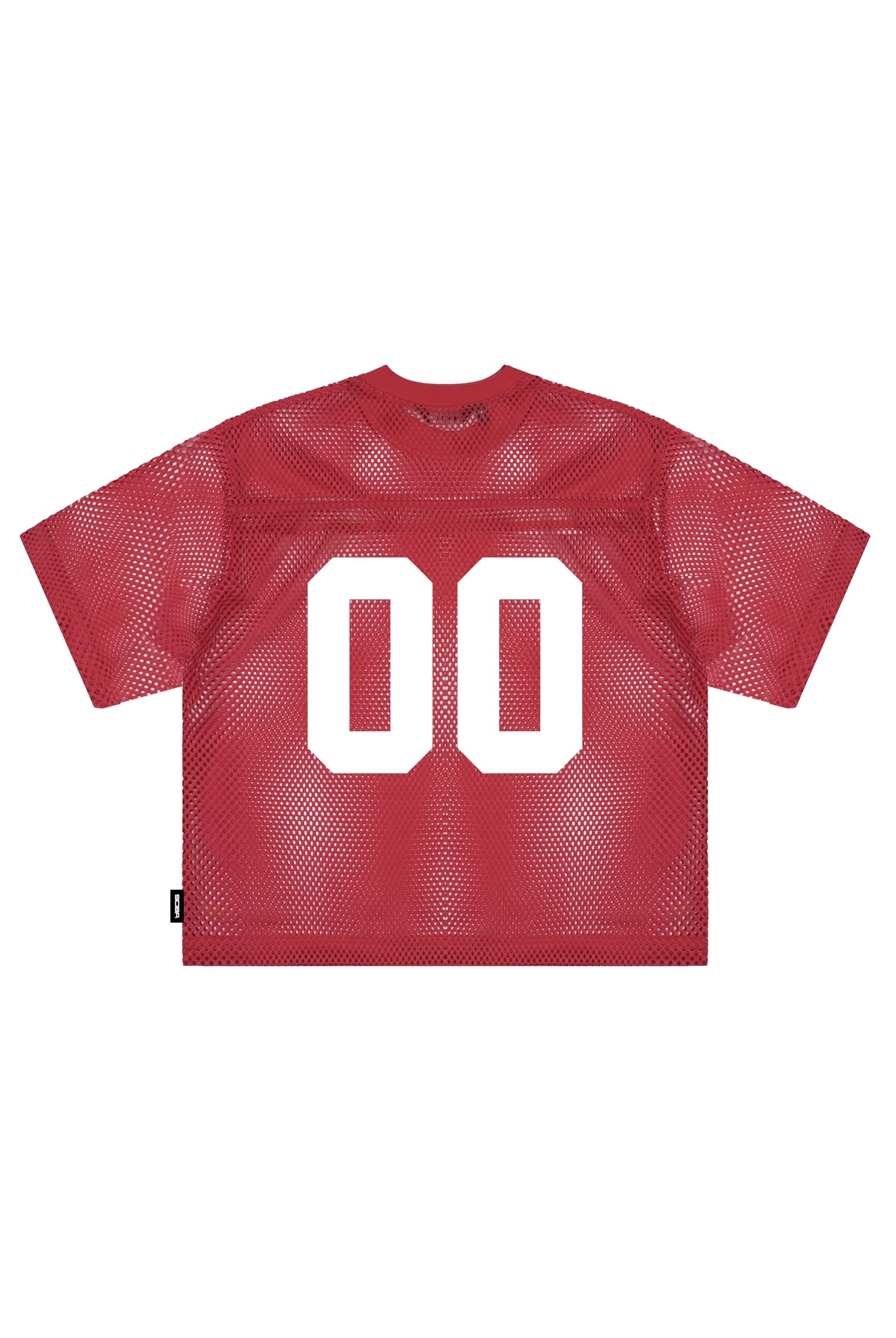 MESH JERSEY RED MOCKUP