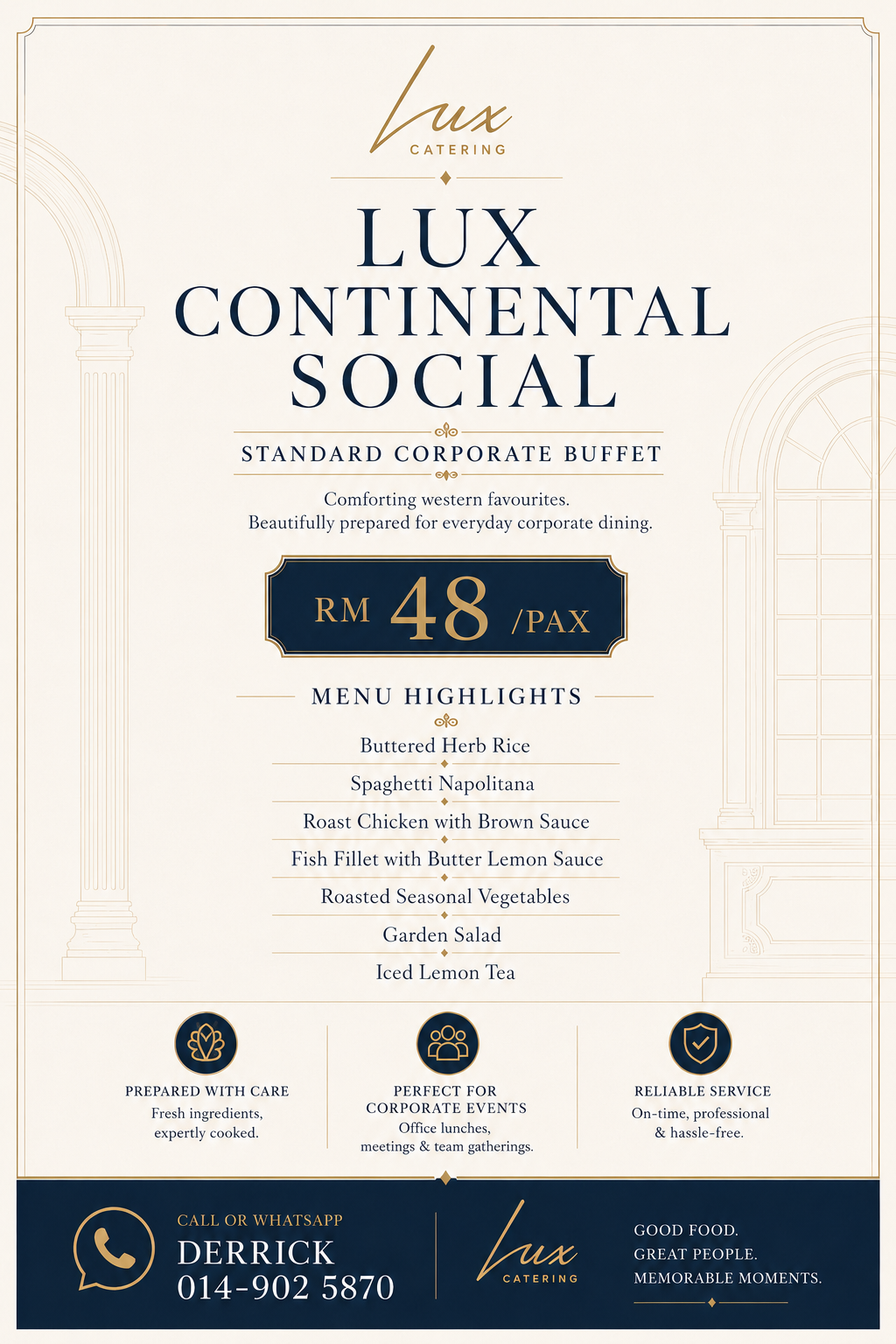Lux Continental Social Western Buffet RM48
