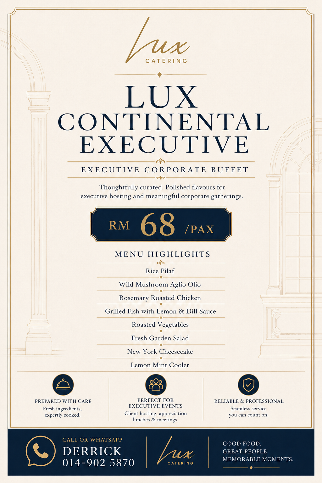 Lux Continental Executive Western Buffet RM68