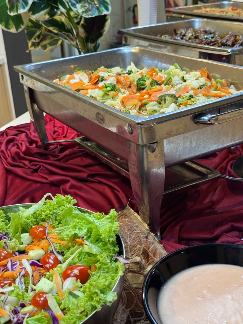Lux Catering seminar event setup