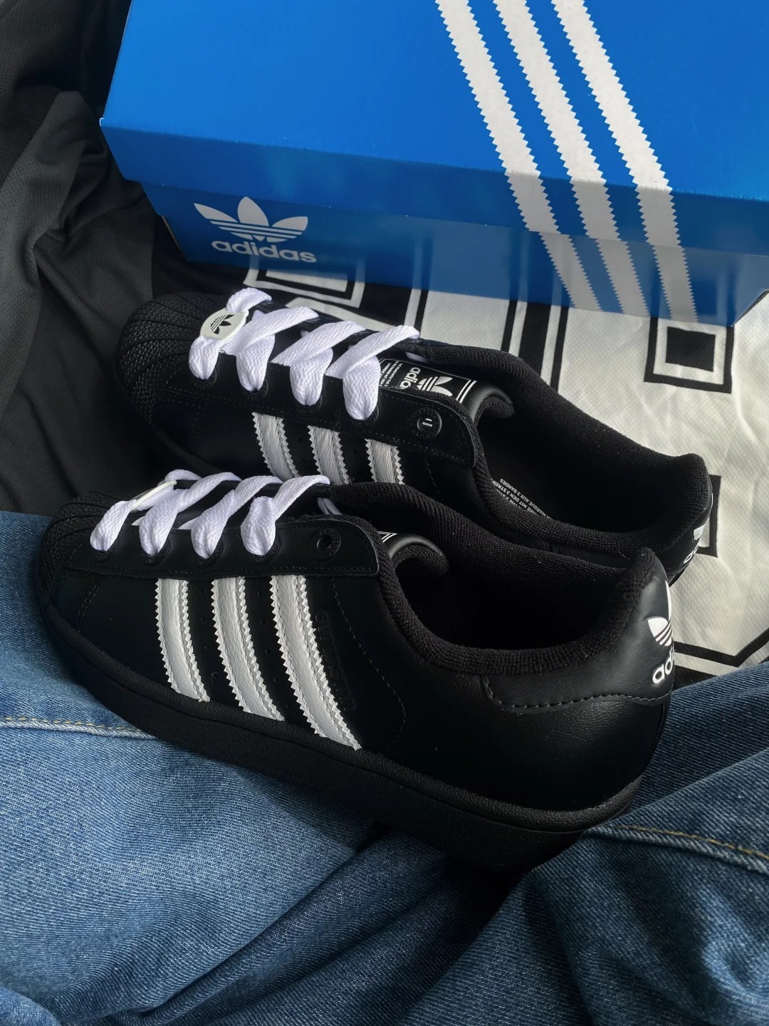 不再拉垮｜脚踩SUPERSTAR 2.0这就很时髦呀！_1_鹏鹏也太爱鞋了叭！_来自小红书网页版