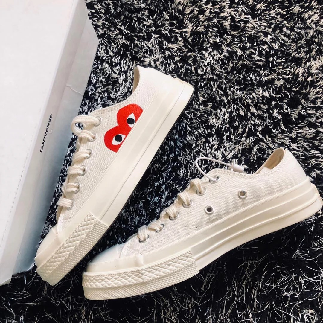 匡威 川久保玲联名款 白色低帮 很nice_4_『無七』_来自小红书网页版