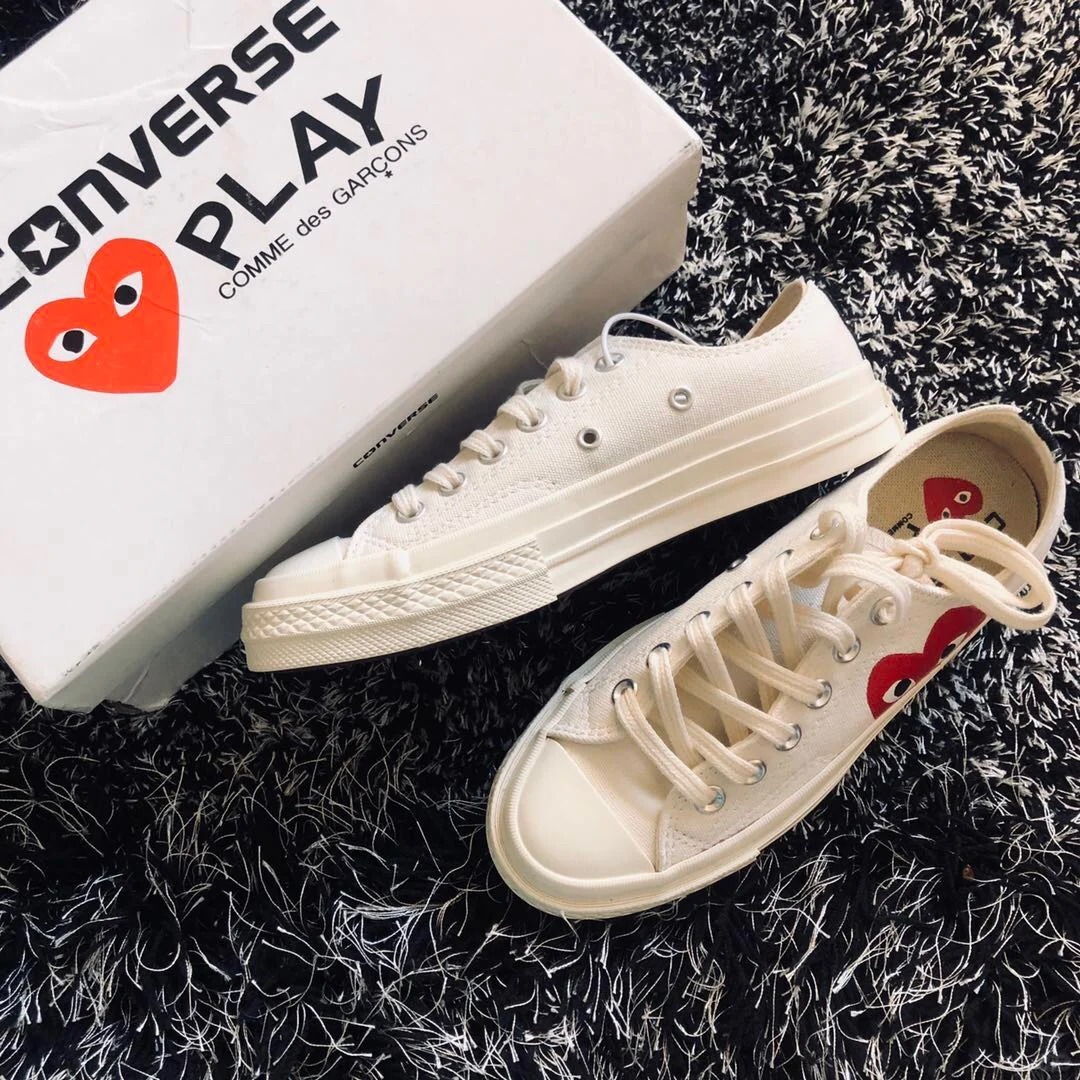 匡威 川久保玲联名款 白色低帮 很nice_3_『無七』_来自小红书网页版