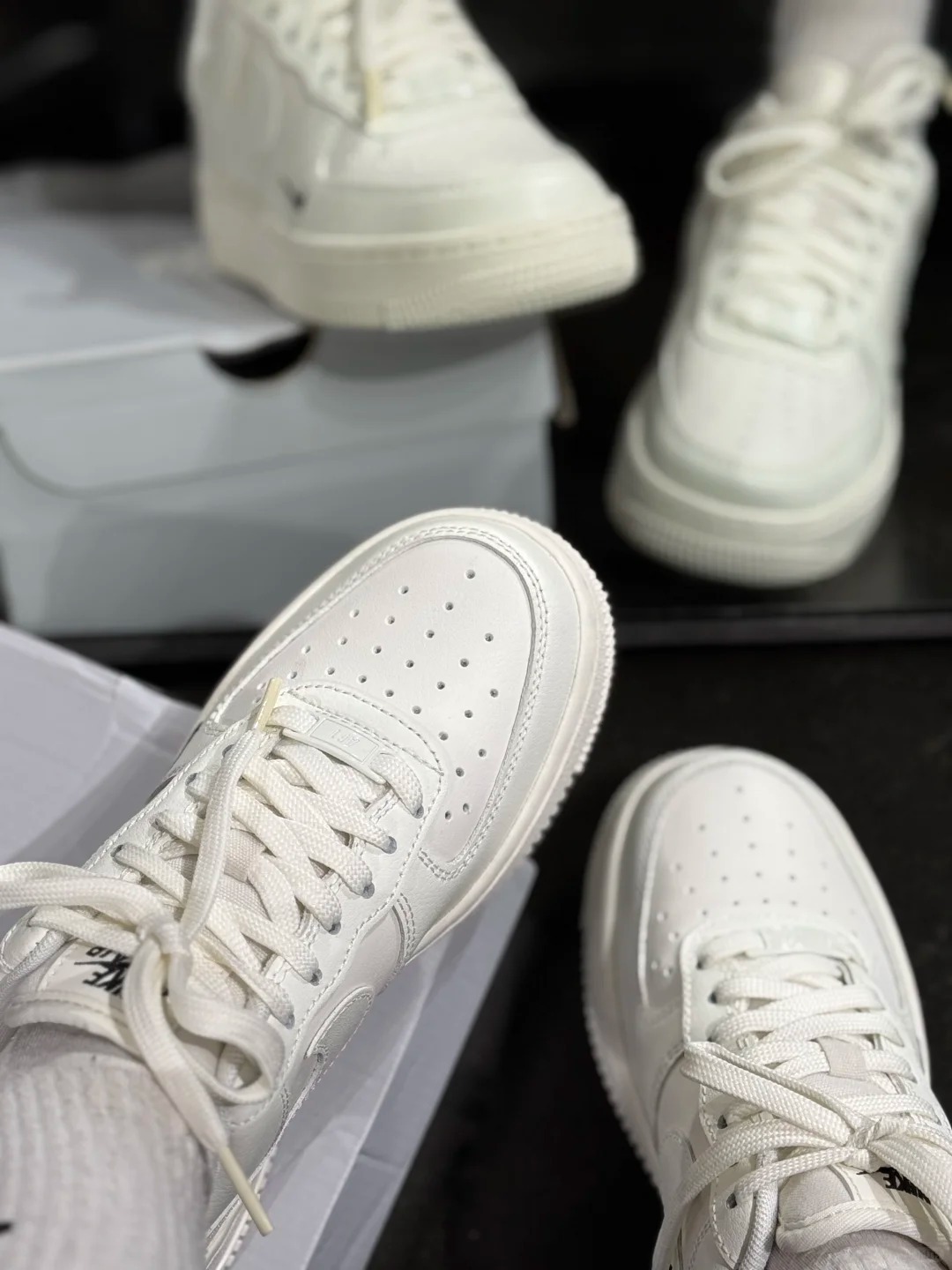 一眼心动的空军一号奶油白💗_4_肖肖_来自小红书网页版