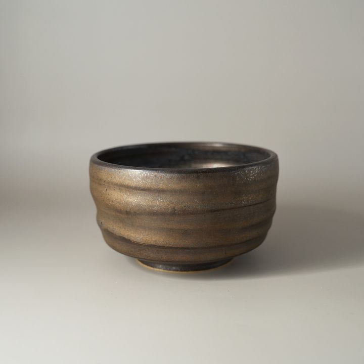 茶碗-金屬黑01