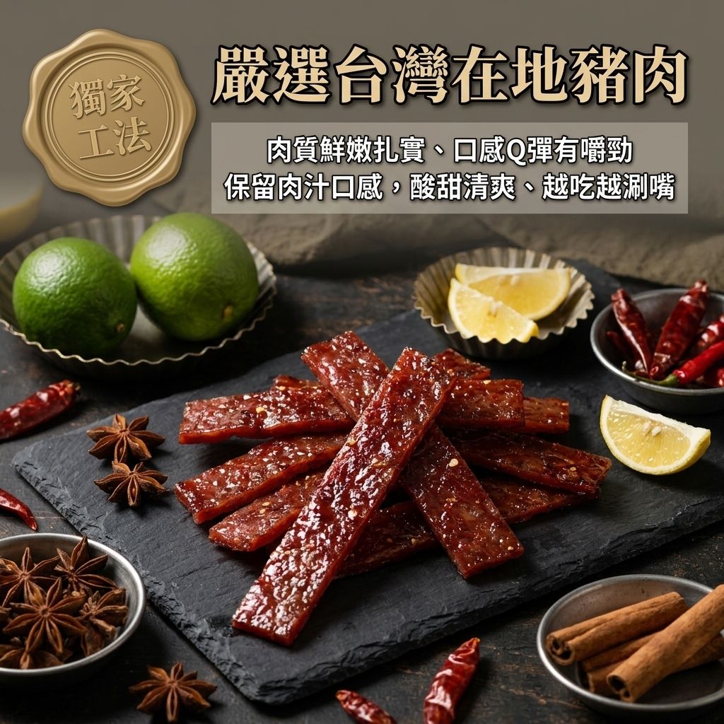 台意思吉 炙燒豬肉片 夾鏈包_S4