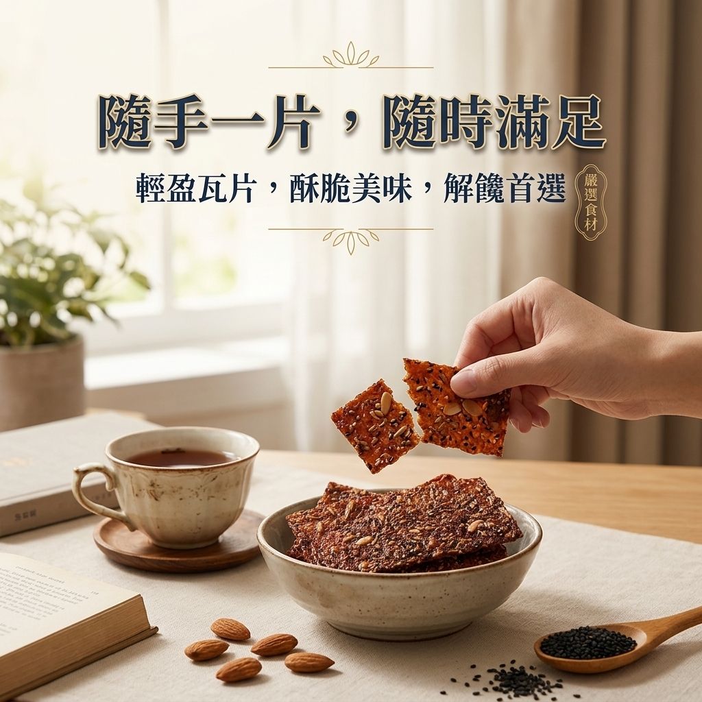 台意思吉 豚豚杏仁芝香瓦片_S5