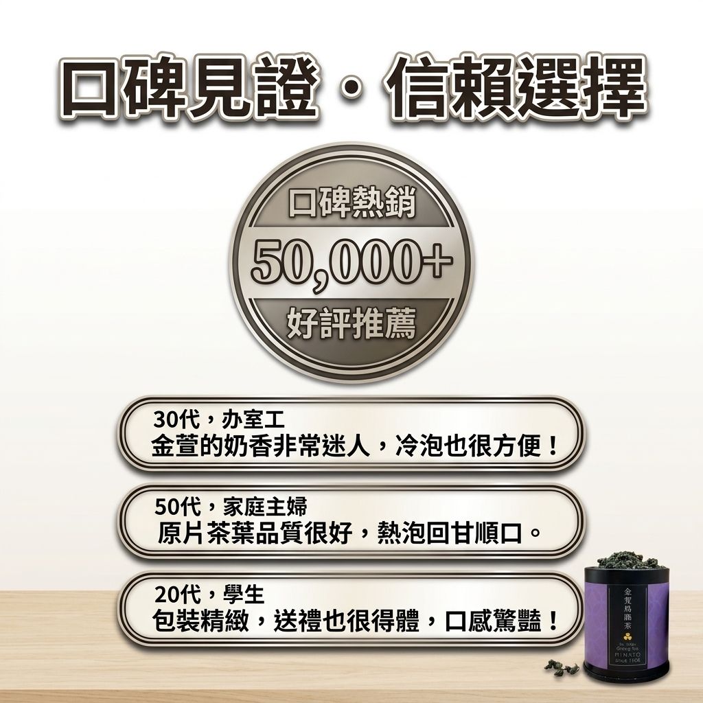 茶粒茶 原片茶葉 Mini黑罐 金萱烏龍茶 25g_S6
