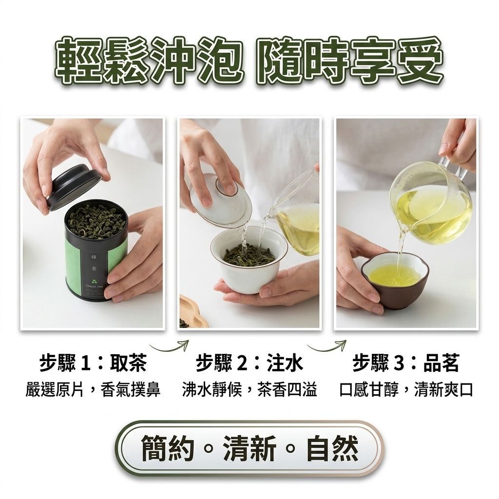 茶粒茶 原片茶葉 Mini黑罐 綠茶 25g_S5