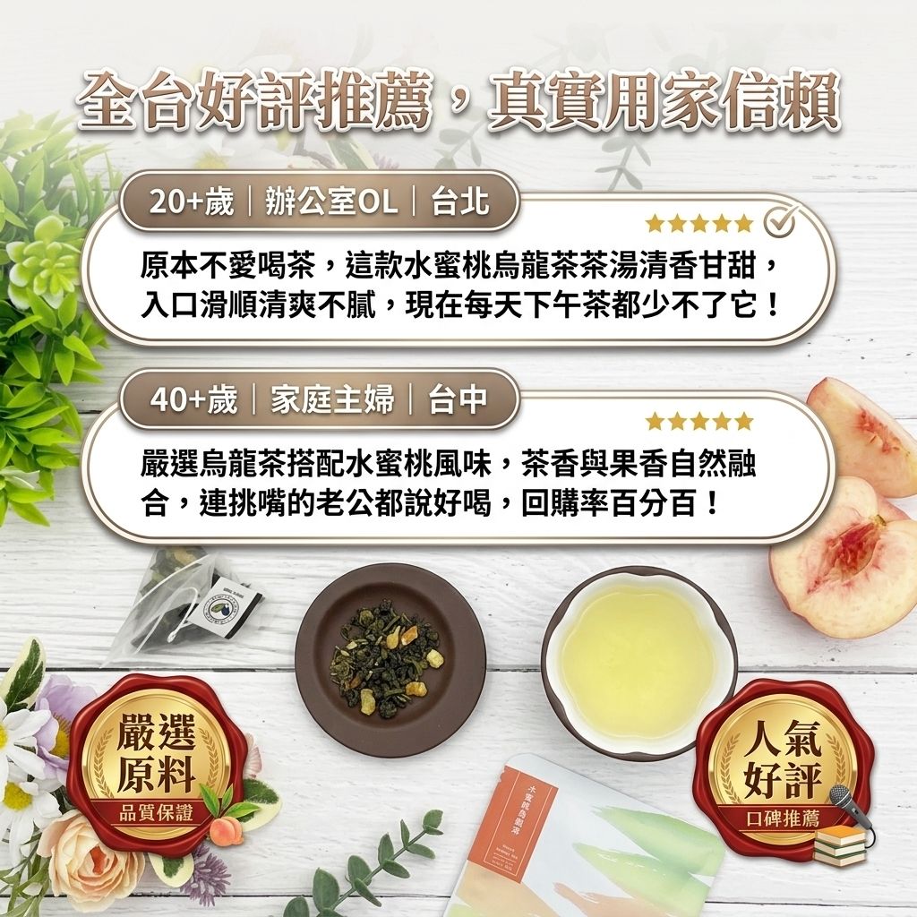 茶粒茶 水蜜桃烏龍茶立體獨立包 3g_S6