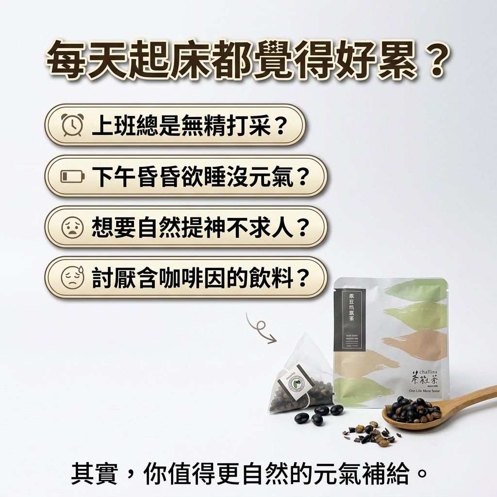 茶粒茶 黑豆元氣茶立體獨立包 10g_S2