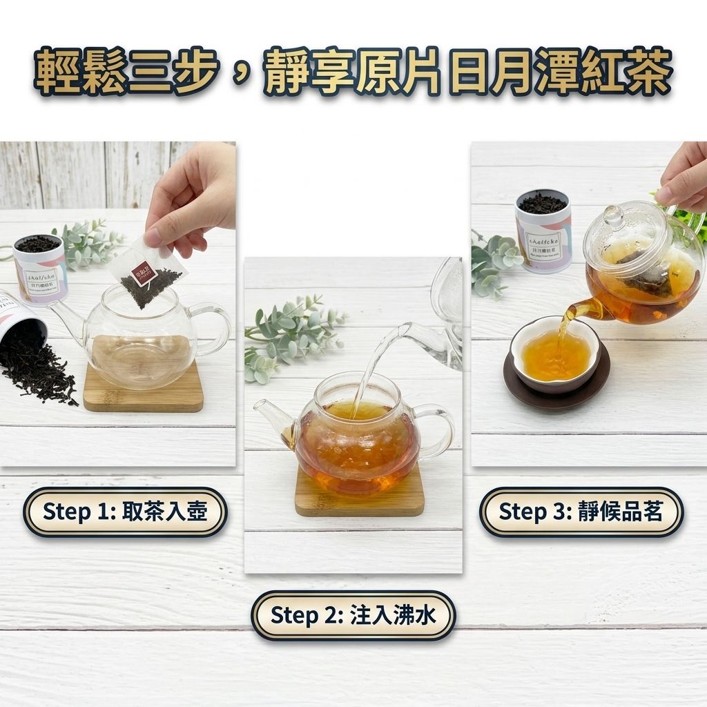 茶粒茶 原片茶葉 Mini曼菲斯 日月潭紅茶_S5