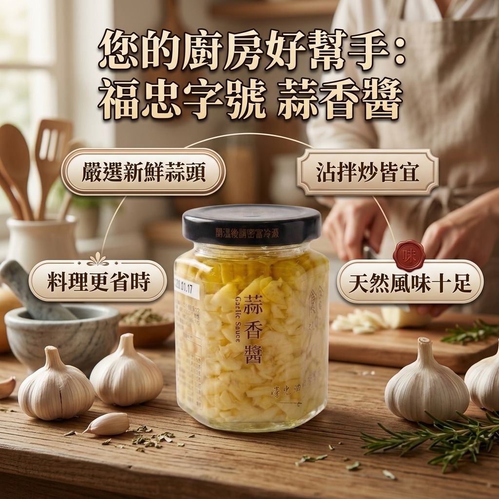 福忠字號  蒜香醬_S3