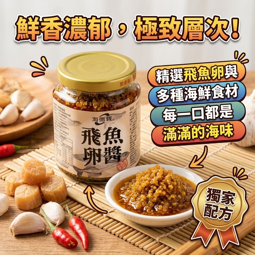 海德寶 飛魚卵醬_S4