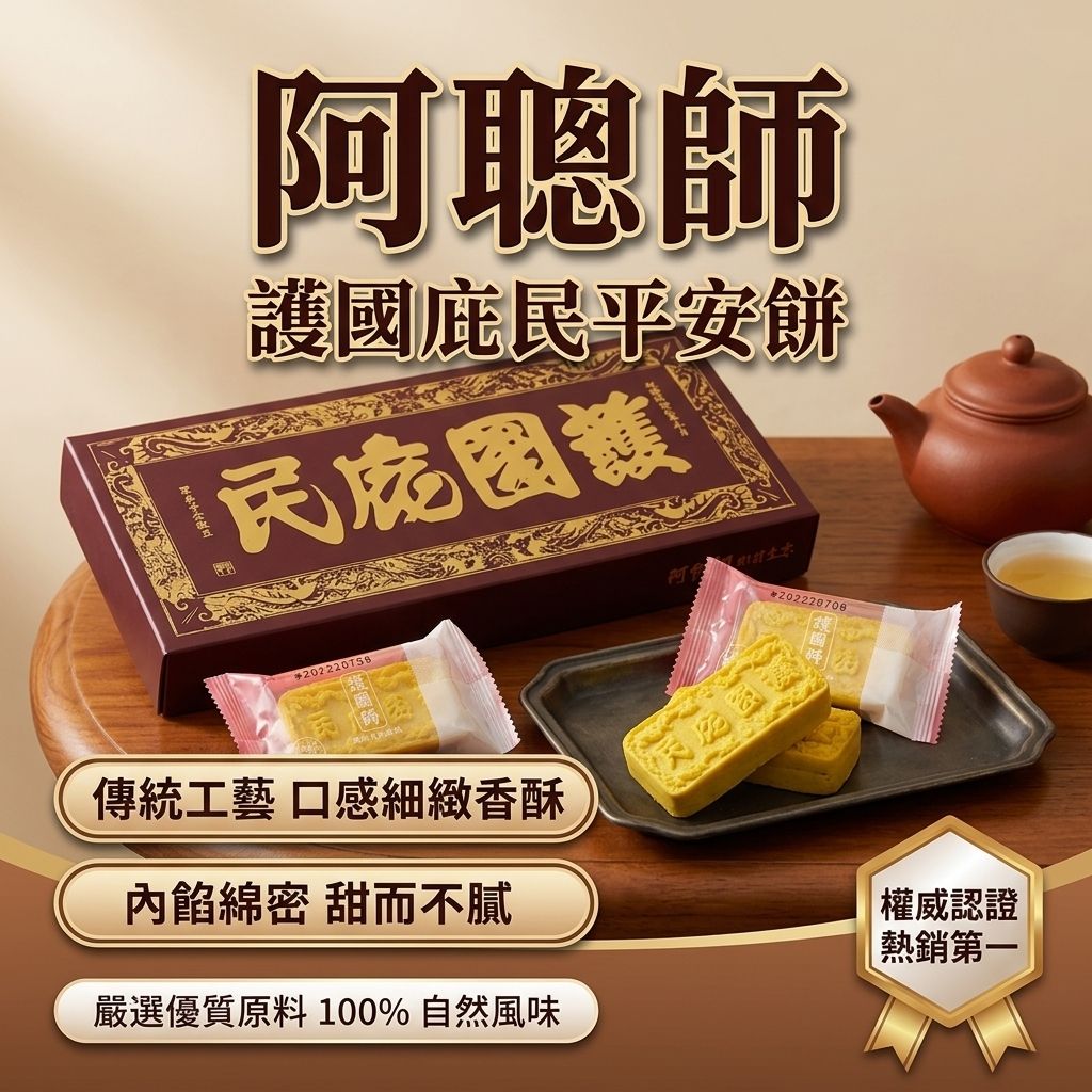 阿聰師 護國庇民 平安餅_S1
