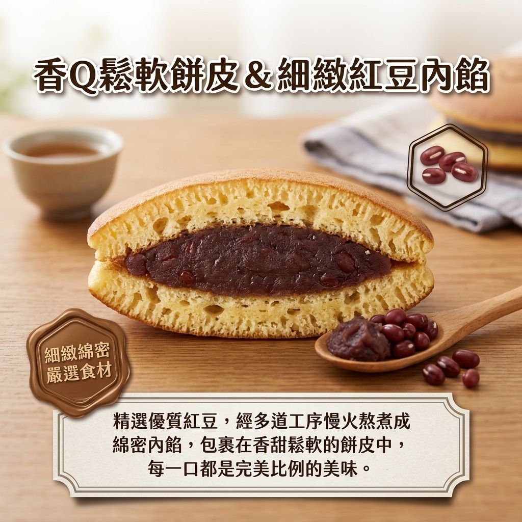 來德 迷你銅鑼燒(紅豆口味)_S4