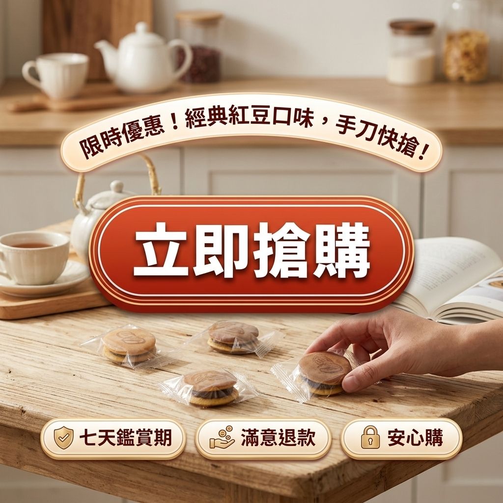 來德 迷你銅鑼燒(紅豆口味)_S8