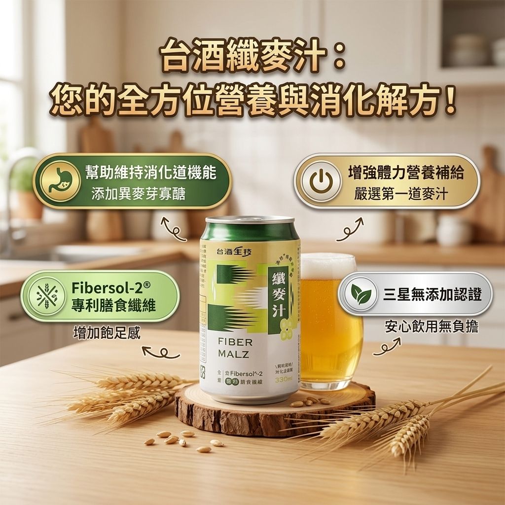 台酒 TTL 纖麥汁(三星認證無添加驗證標章)_S3