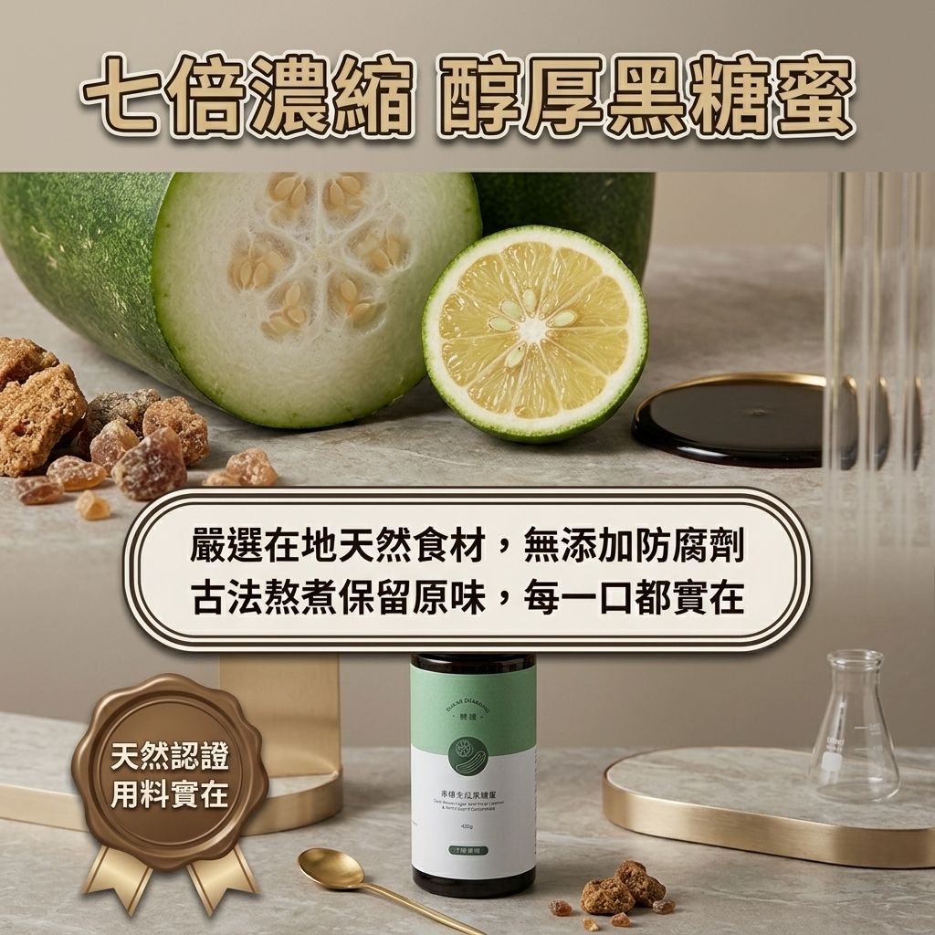 糖鑽 香檬冬瓜黑糖蜜_S4