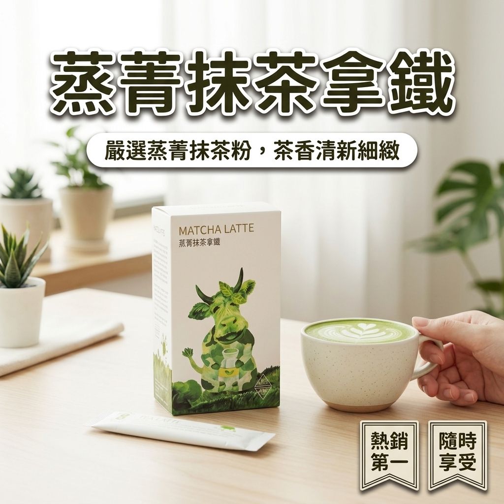 百二歲 蒸菁抹茶拿鐵_S1