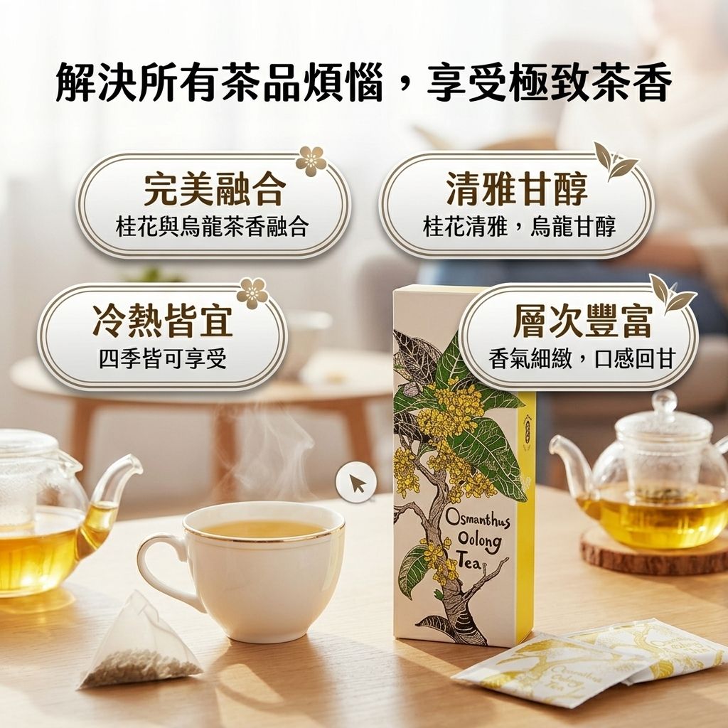 百二歲 桂花烏龍茶包_S3