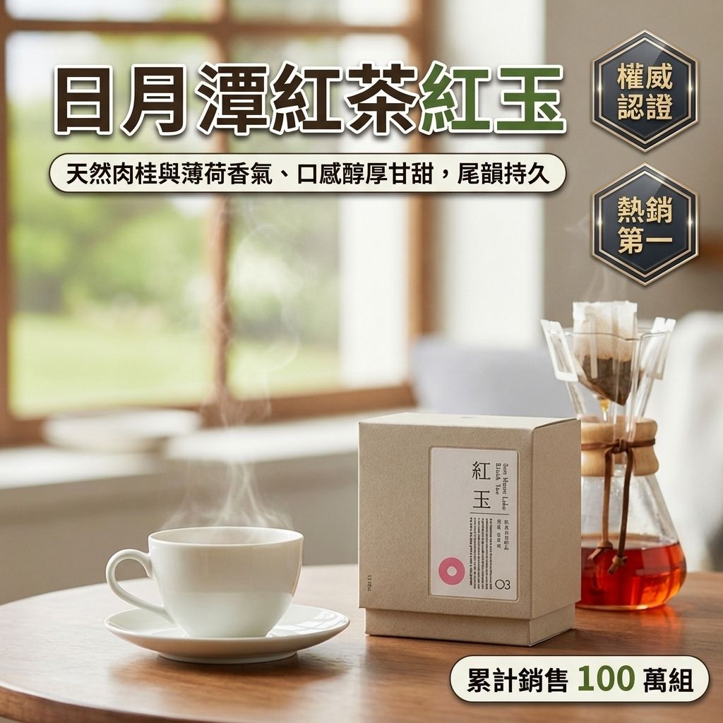 百二歲 日月潭紅茶 紅玉_S1