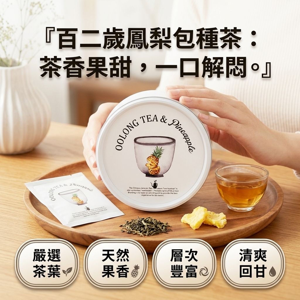 百二歲 鳳梨包種茶_S3