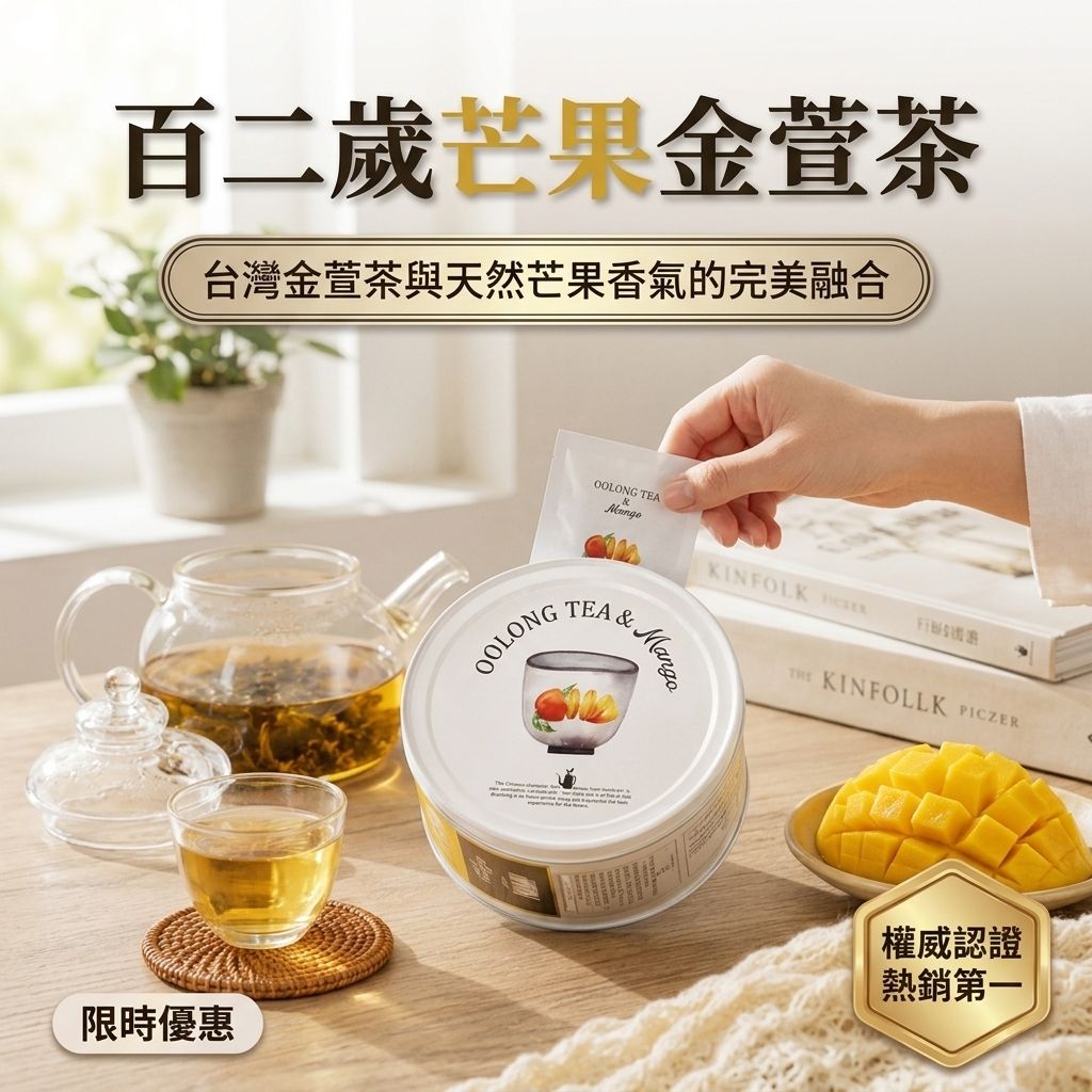 百二歲 芒果金萱茶_S1